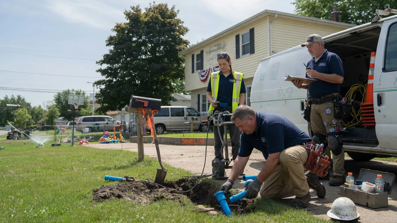 Slab Leak Repair in Macksburg, OH near me